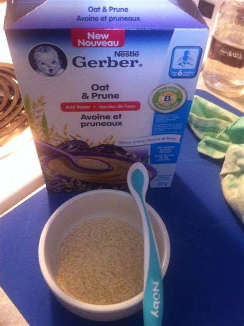 Gerber Baby Cereal Review .